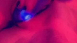 Putting my toy in my tight pussy