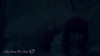 Japanese Temple Girl Feet View POV Blowjob Bare Feet