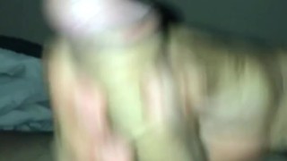 Stroking my big cock until i bust a load 