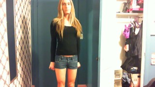 Outfit changing and Fuzzy socks ~KimberlyGeorge~