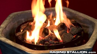 RagingStallion - Hot Orgy With 4 Muscle Hunks with Big Cocks