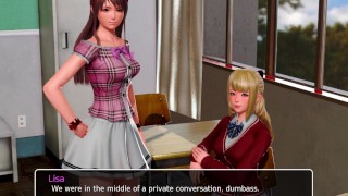 Solvalley School (Part 1) Making her pussy wet after strip dancing