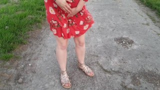 ⭐ Alice - Desperate Public Pee Squat - Because I like peeing outdoors ;)