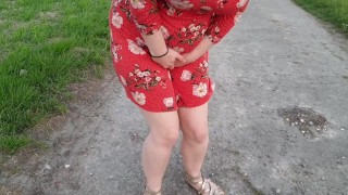 ⭐ Alice - Desperate Public Pee Squat - Because I like peeing outdoors ;)