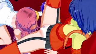 ANIME LESBIANS FINGER EACH OTHER (Lacus Clyne X Kusuha Mizuha Yuri 3D Hentai)