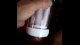 dick pumped extrem toys and cum