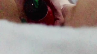 Solo play with big red 