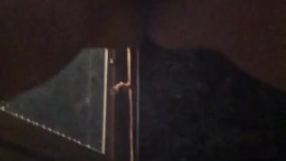 Pissing Naked Outside in the Dark Night Be Mature milf