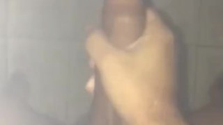 Home Alone and Masturbating in the Shower and Moaning 