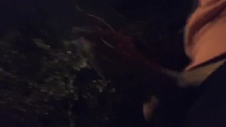 My SnapChat Video' 17 ** Getting that DICK out in a Dark Alley **