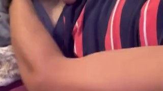 Caught my friend jerking his meat 