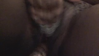 Playing with my hairy pussy (WAP sounds) 