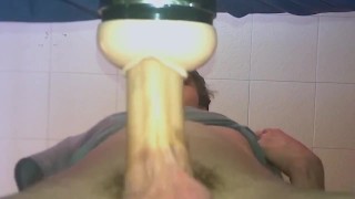 18 year old fucks Fleshlight
