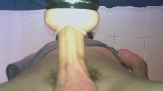 18 year old fucks Fleshlight