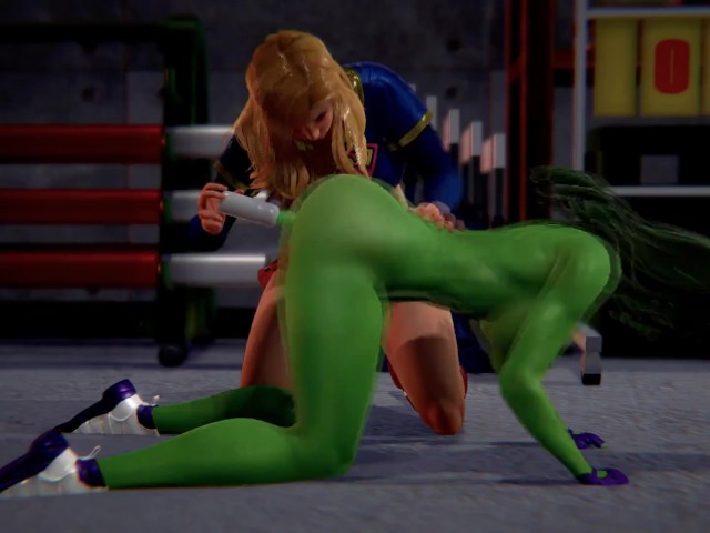 Hulk Xxx Video Cartoon Hd Girls - Futa - Anal - Supergirl X She Hulk - Free Porn Videos - YouPorn