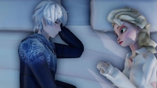 Elsa e Jack Frost - Cena Sexy
