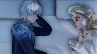 Elsa e Jack Frost - Cena Sexy