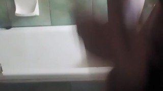 Skinny twink with a huge cock and big load after 3days of edging