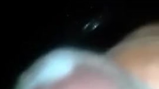 Playing with my big cock till I cum on myself 