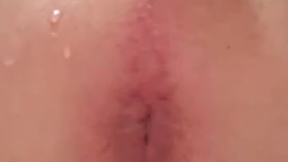 Ass toyed and gaped