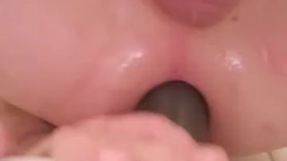 Ass toyed and gaped