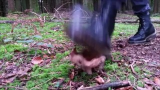 Mushrooms Stomping with Doc Martens Boots (Trailer)