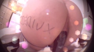 BIG BOOTY FEMBOY SISSY SLUT BOUNCES & RIDES ON DILDO UNTIL ...