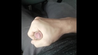 Je me touche dans le bus de ville