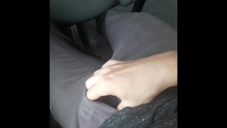 Je me touche dans le bus de ville