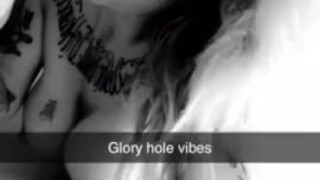 Glory hole in MY bathroom 