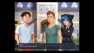 Summertime Saga Part 35: Getting a Blowjob From My Teacher In School