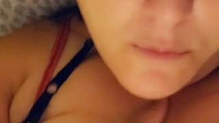 Bbw milf plays with herself