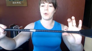 Blush Novelties Noir Crop for BDSM, Sensation Play, and More!