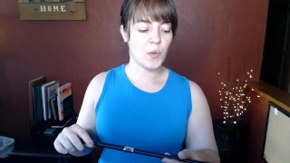 Blush Novelties Noir Crop for BDSM, Sensation Play, and More!