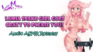 ASMR - Sexy Lamia Snake Girl devient folle pour vous faire plaisir ...