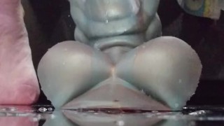 Bad dragon Flint Large size ディルド　アナル高速ピストン