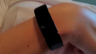 Flashing and Playing With My Teen Tits In The Study Hall