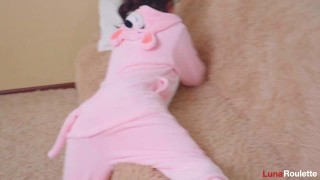 Cum in step sister's mouth