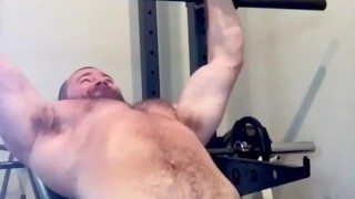 Part 2 Requested Oil & Flex Workout OnlyfansBeefBeast Musclebear Bodybuilder Hot Guy Posing Sexy Men