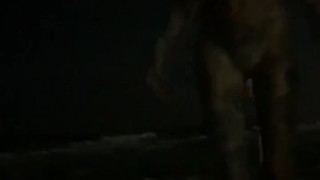 Megan Inky under the Moon