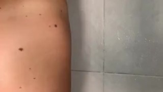 PAWG Showering 