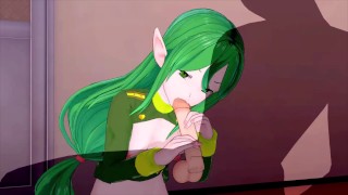 DANMACHI RIVERIA LJOS ALF (3D HENTAI)