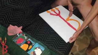 Doing A Painting With My Dick?