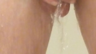 Shaving in the shower