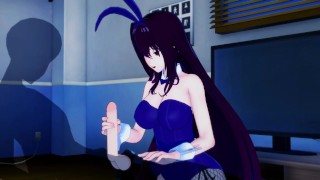[Fate/Grand Order] Scáthach in bunny suit(3d hentai)