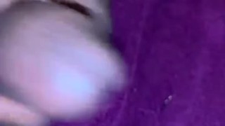 * Amateur * Big Black Dick Sneaks Off To Masturbate And Cums Everywhere 