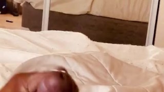 Lotion and masturbation perfection for my morning bbc wood