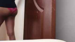 I film my girlfriend while she pees. She loves that I film it.