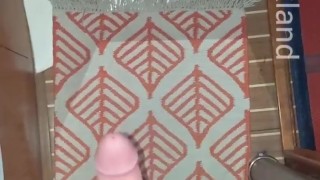 Big cock mirror cum 