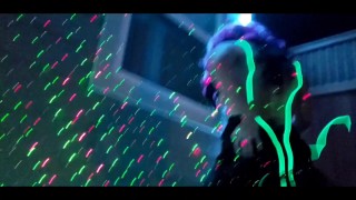 Hot Wife Halloween Strip Masterbation
